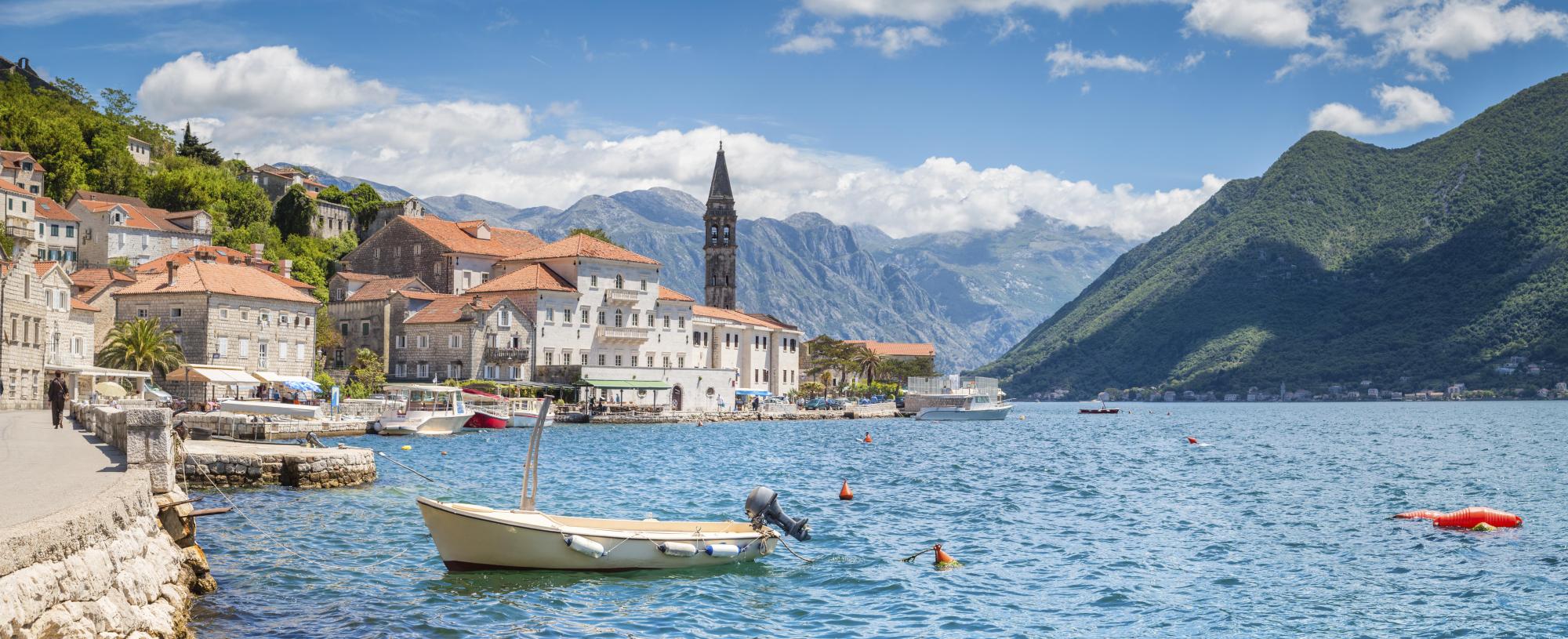 De ravissante Montenegrijnse Rivièra