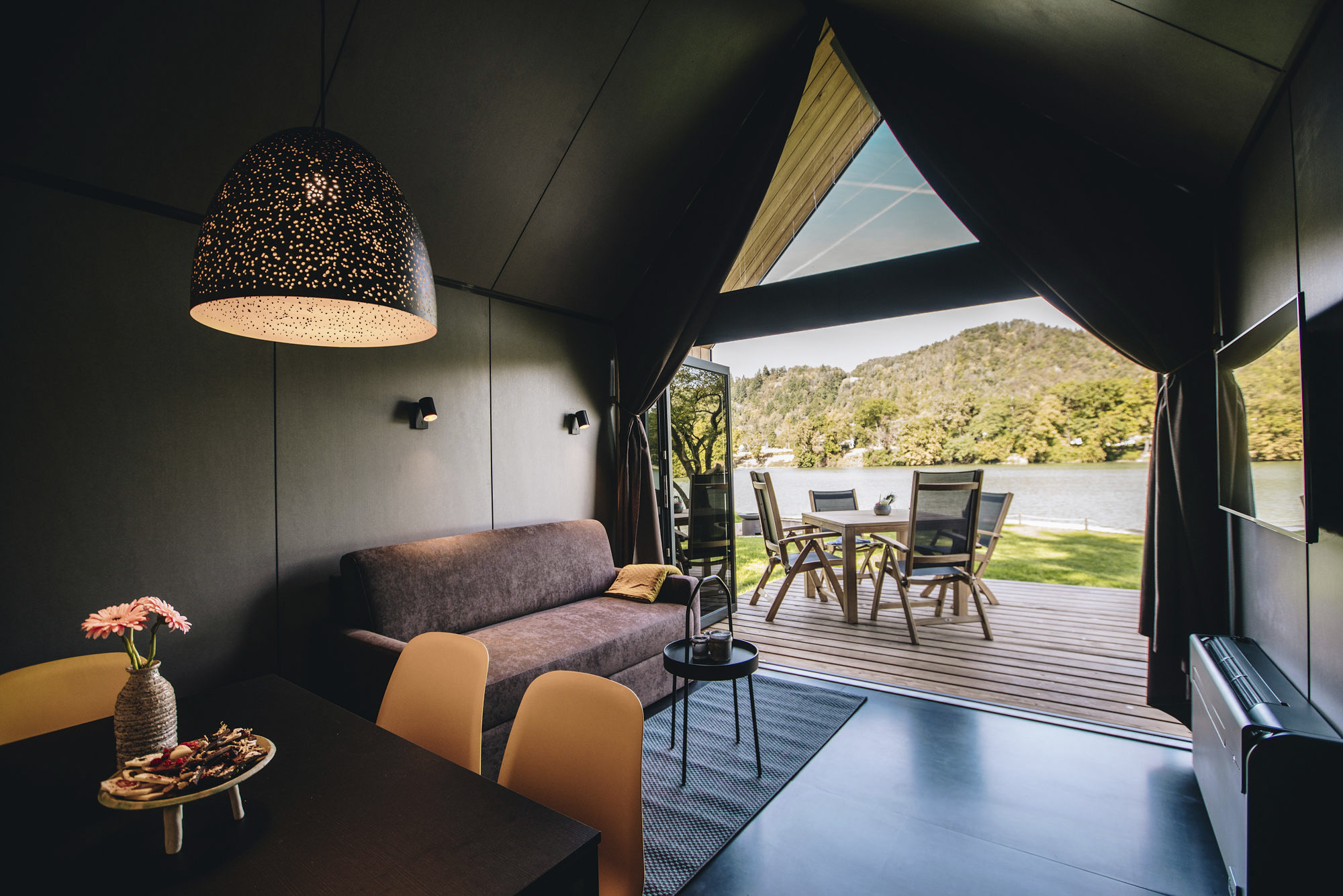 chocolate village glamping