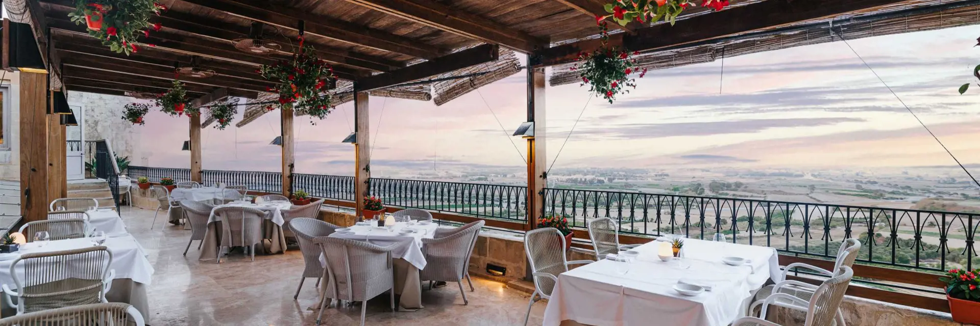 the xara palace malta restaurant view