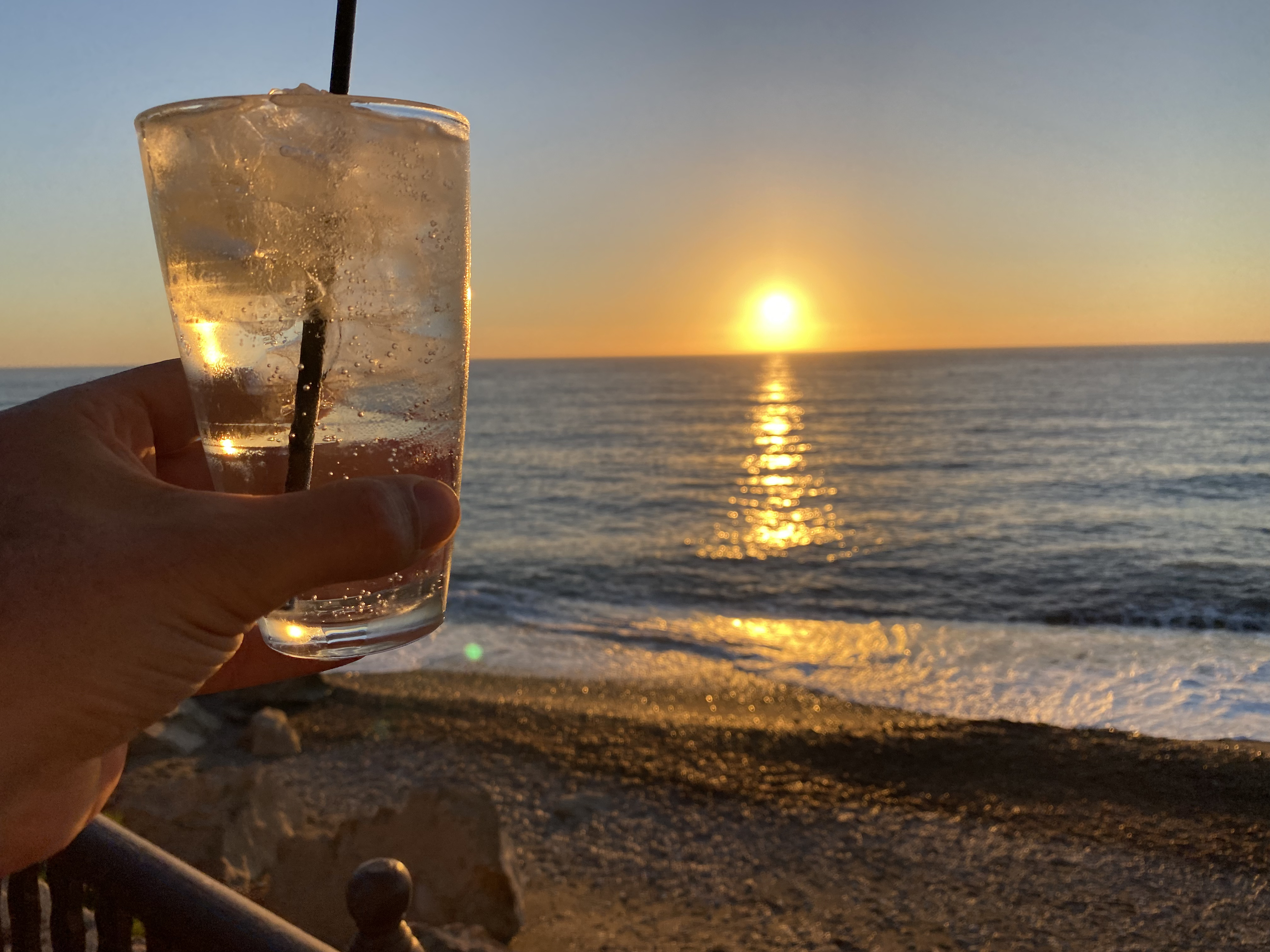 cyprus zonsondergang