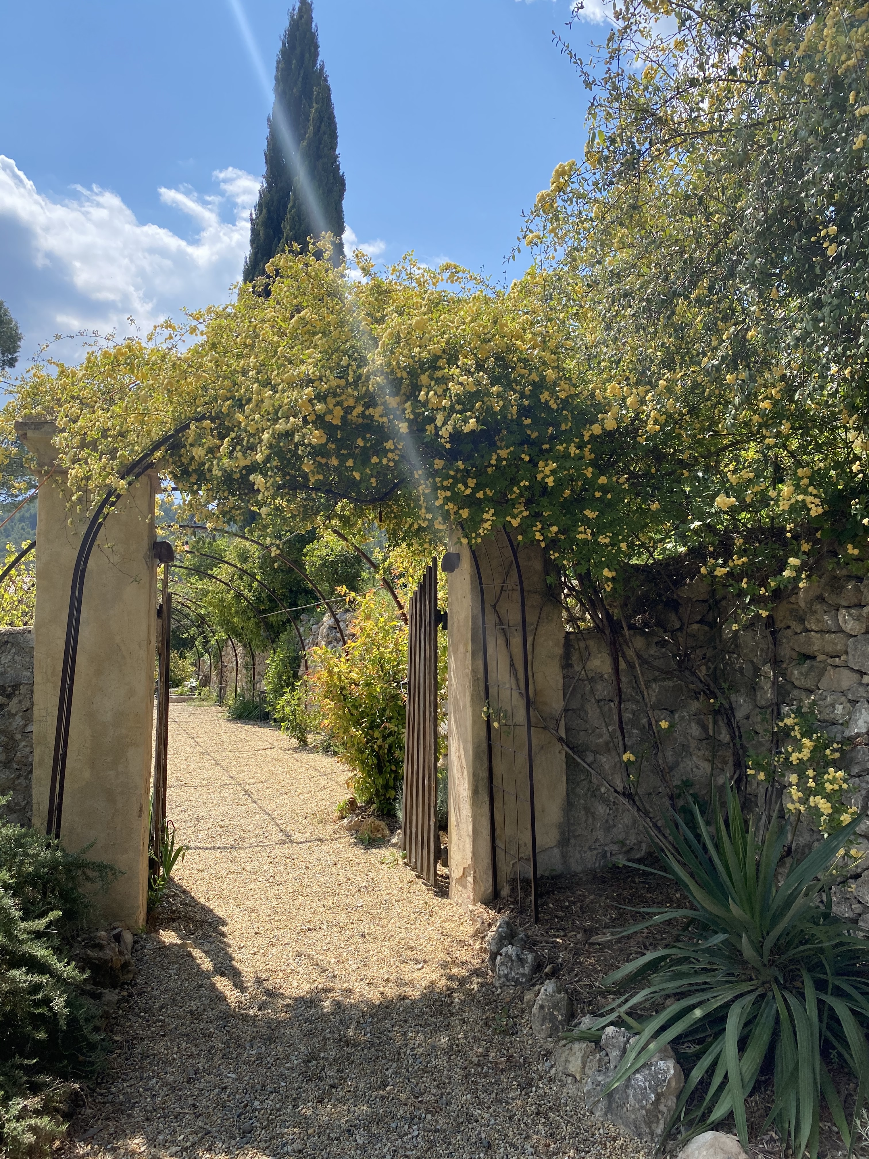 entree du jardin secret lou calen
