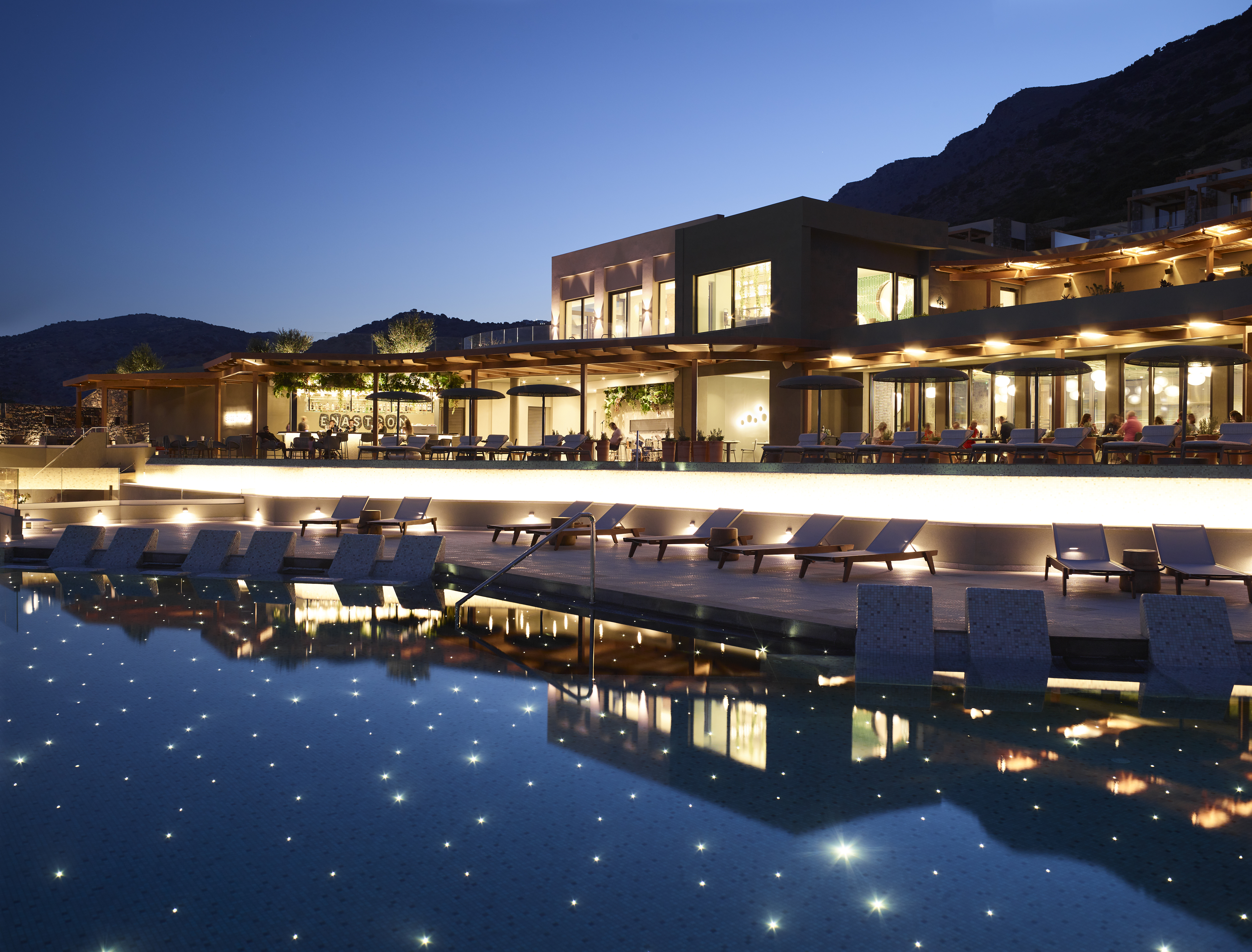 11 zwembad avond cayo boutique resort kreta