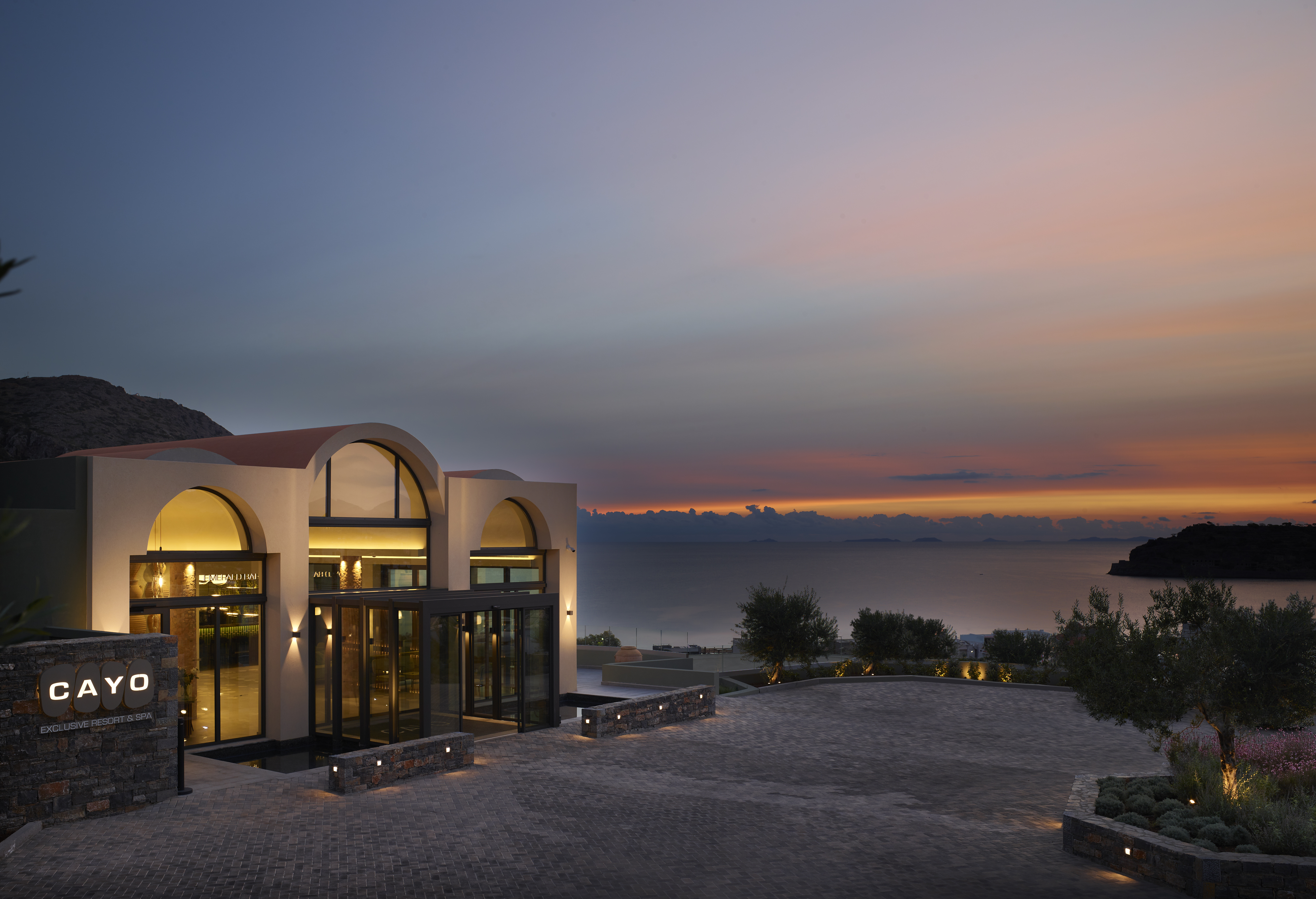 27 main entrance external view cayo boutique resort kreta
