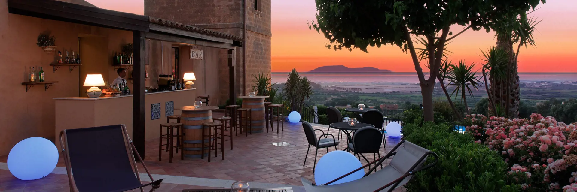 baglio oneto dei principi di san lorenzo bar sunset