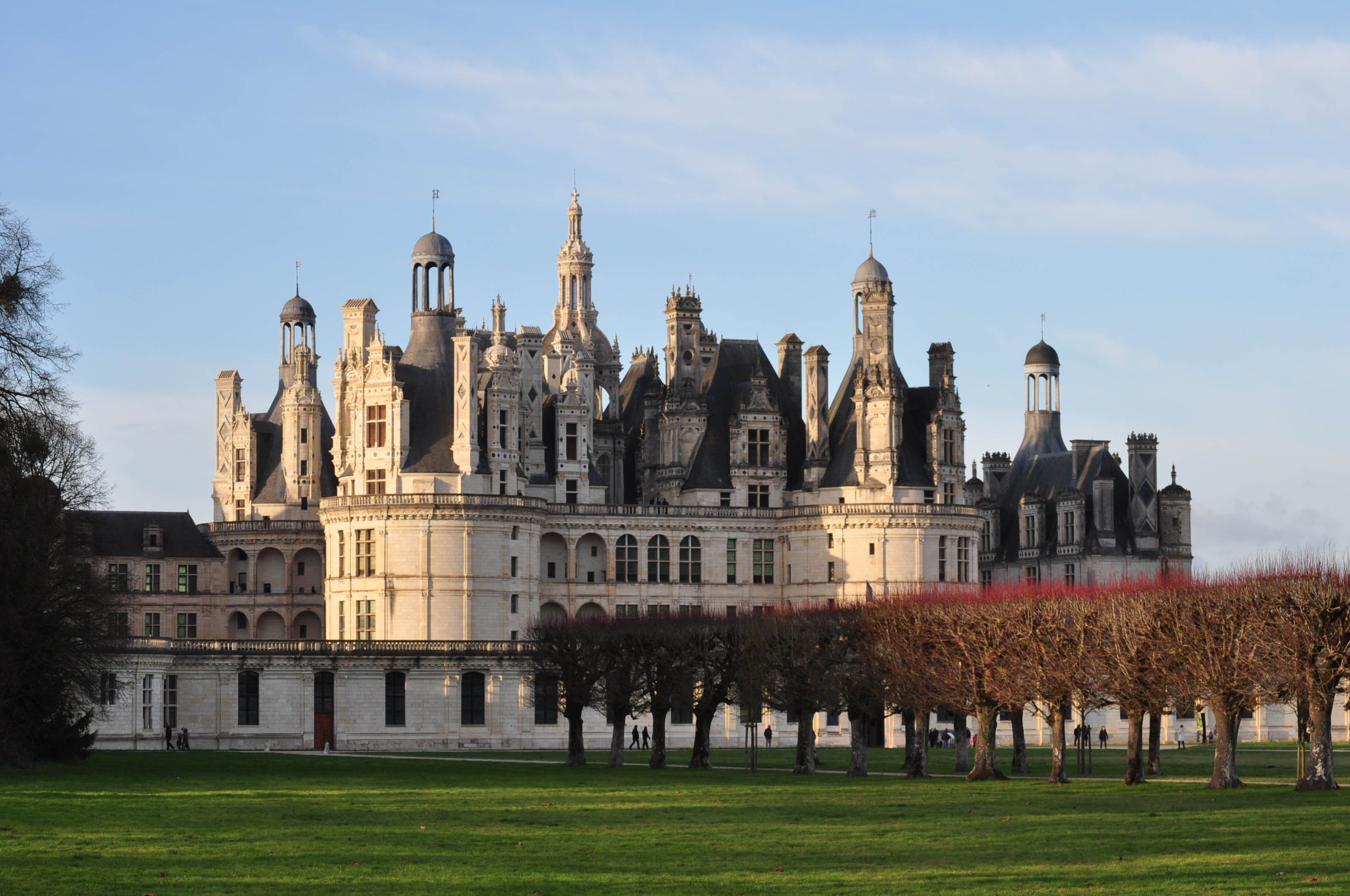 Chateau de chambord in de Loirestreek