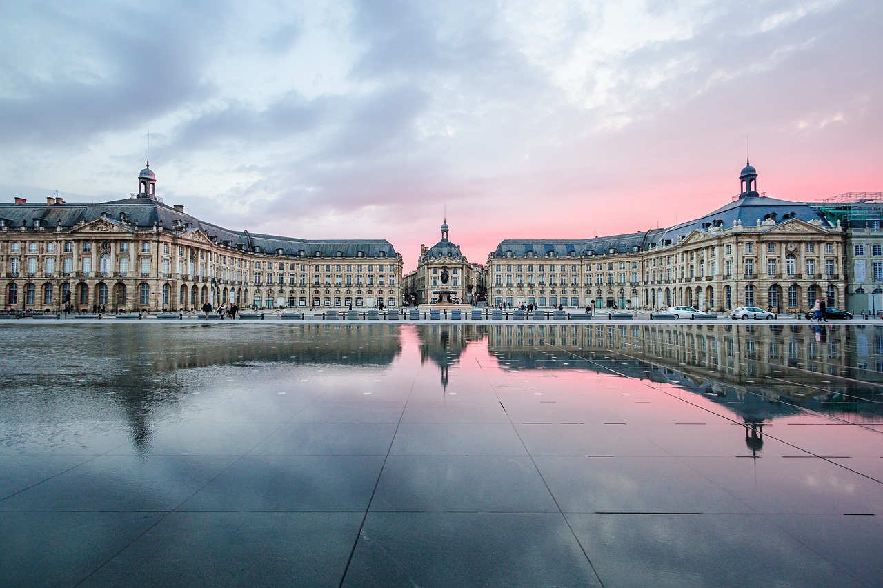 bordeaux france place de la bourse