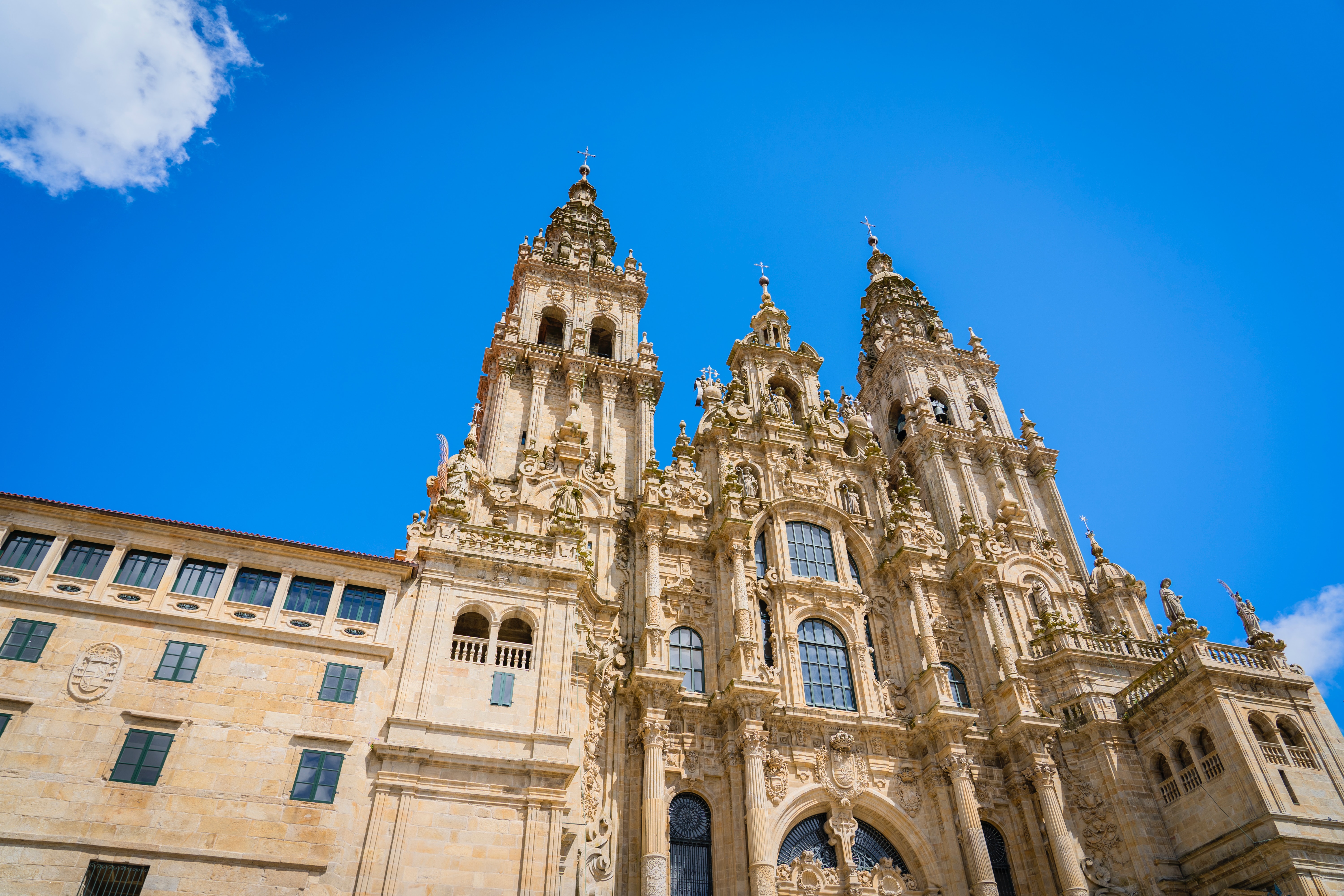 praza do obradoiro santiago de compostela spain