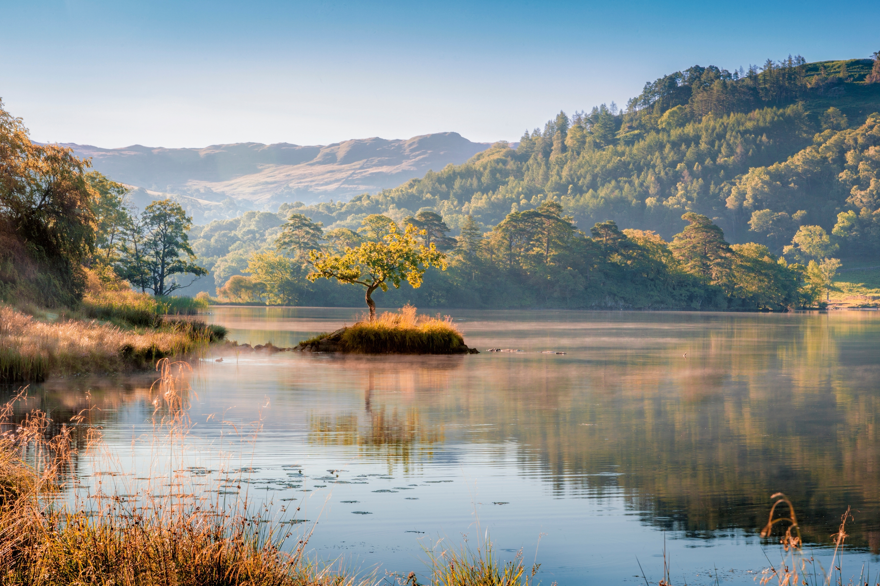 grasmere lake in england s lake district