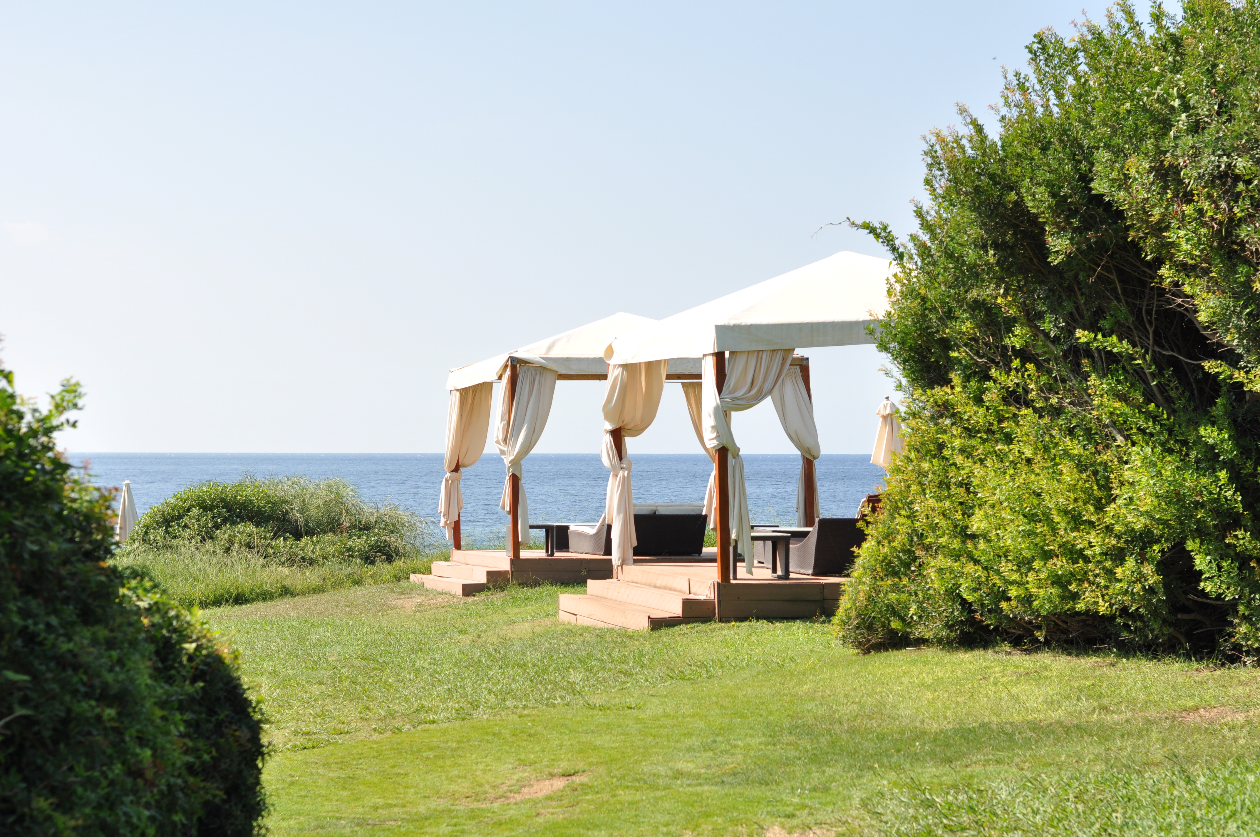 gazebo fronte mare