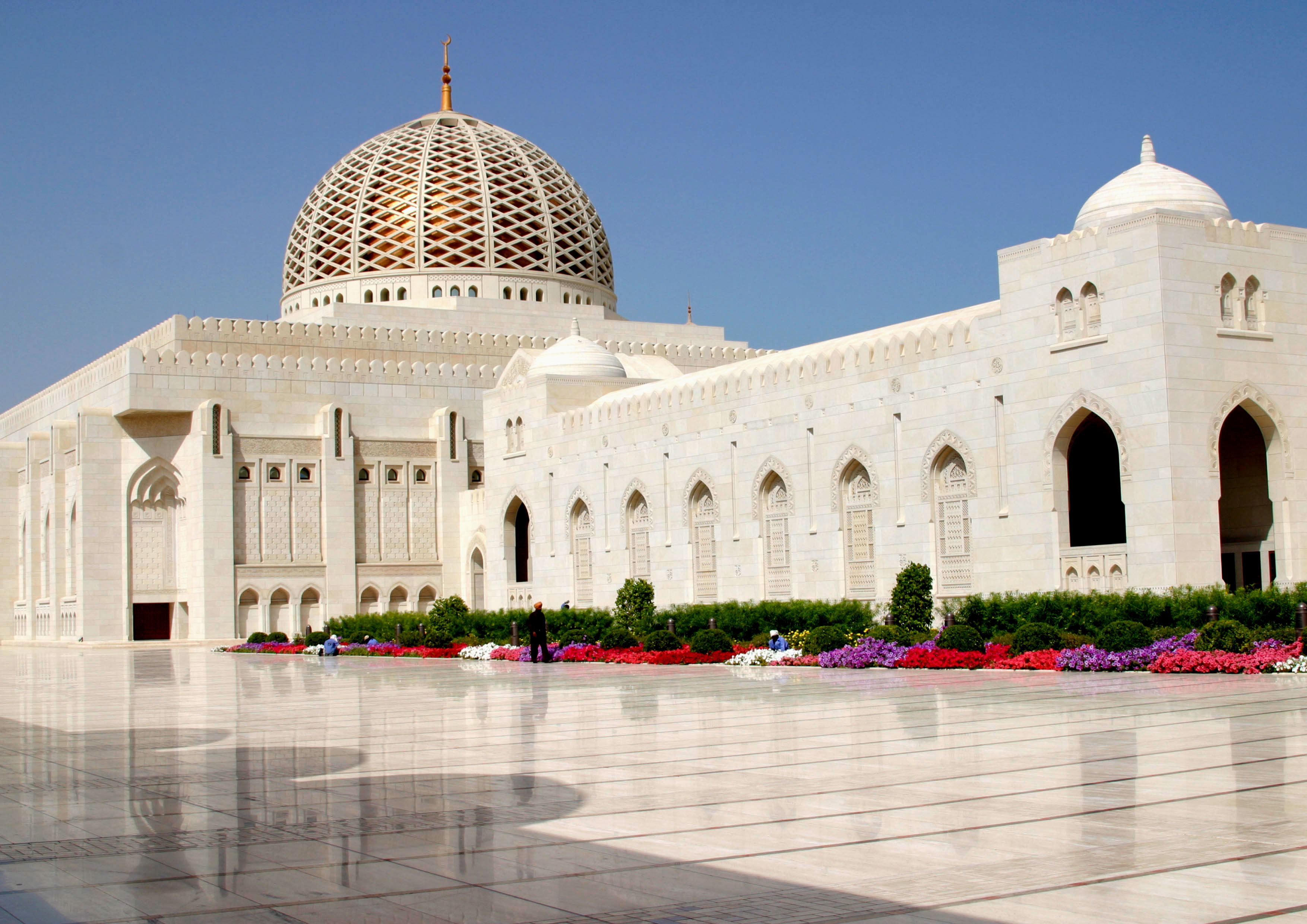 mascate grande mosquee sultan qabous sultanat d oman