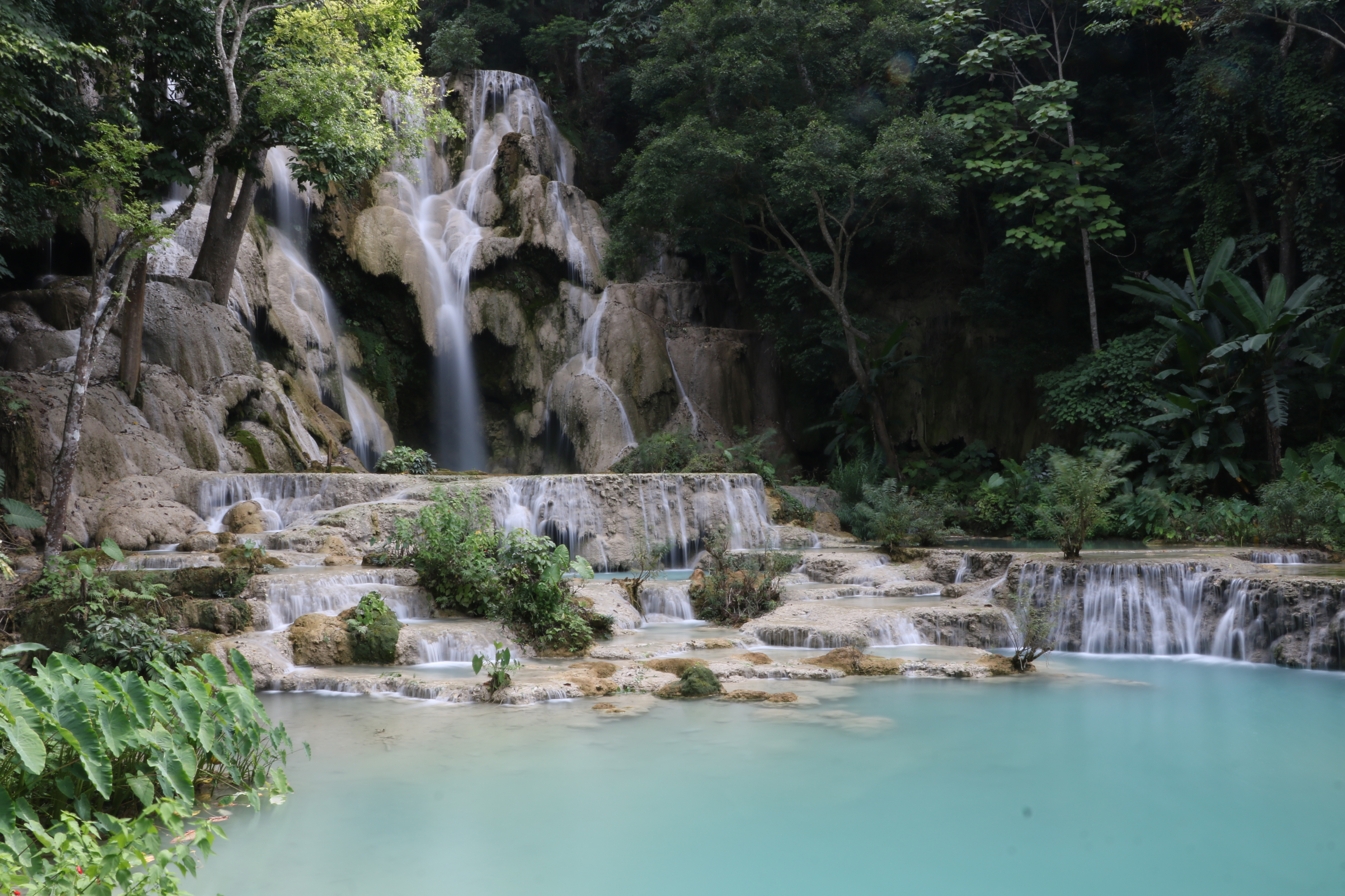 luang prabang kuang si waterfall 2