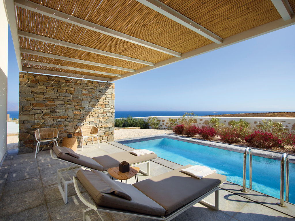 1 senses suite private pool and sea view view