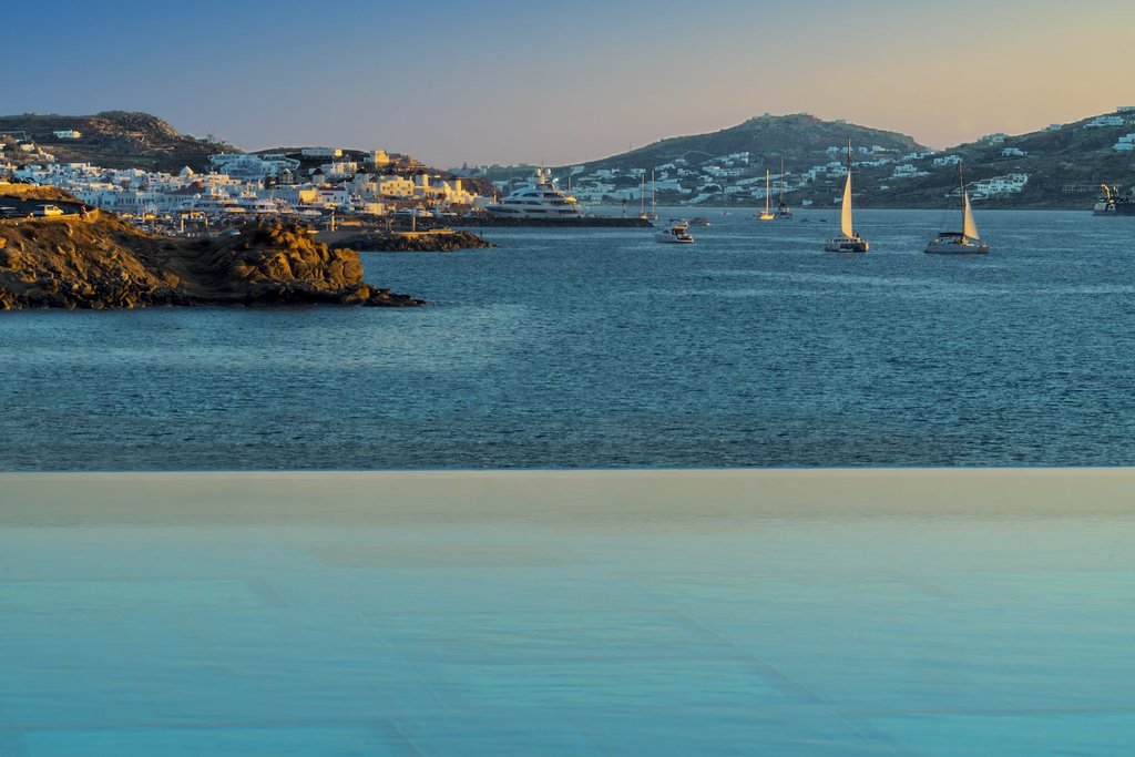 infinity pool view