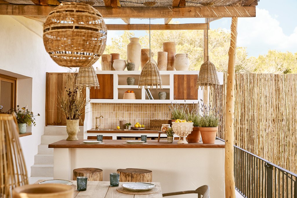 al fresco dining kitchen