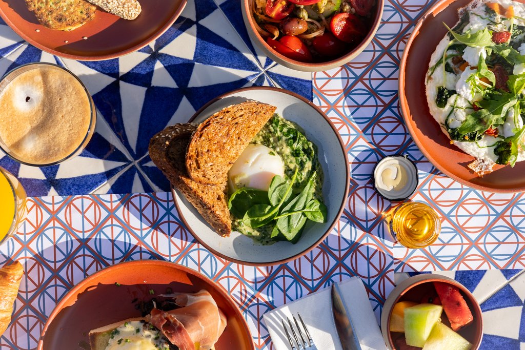 detail of food