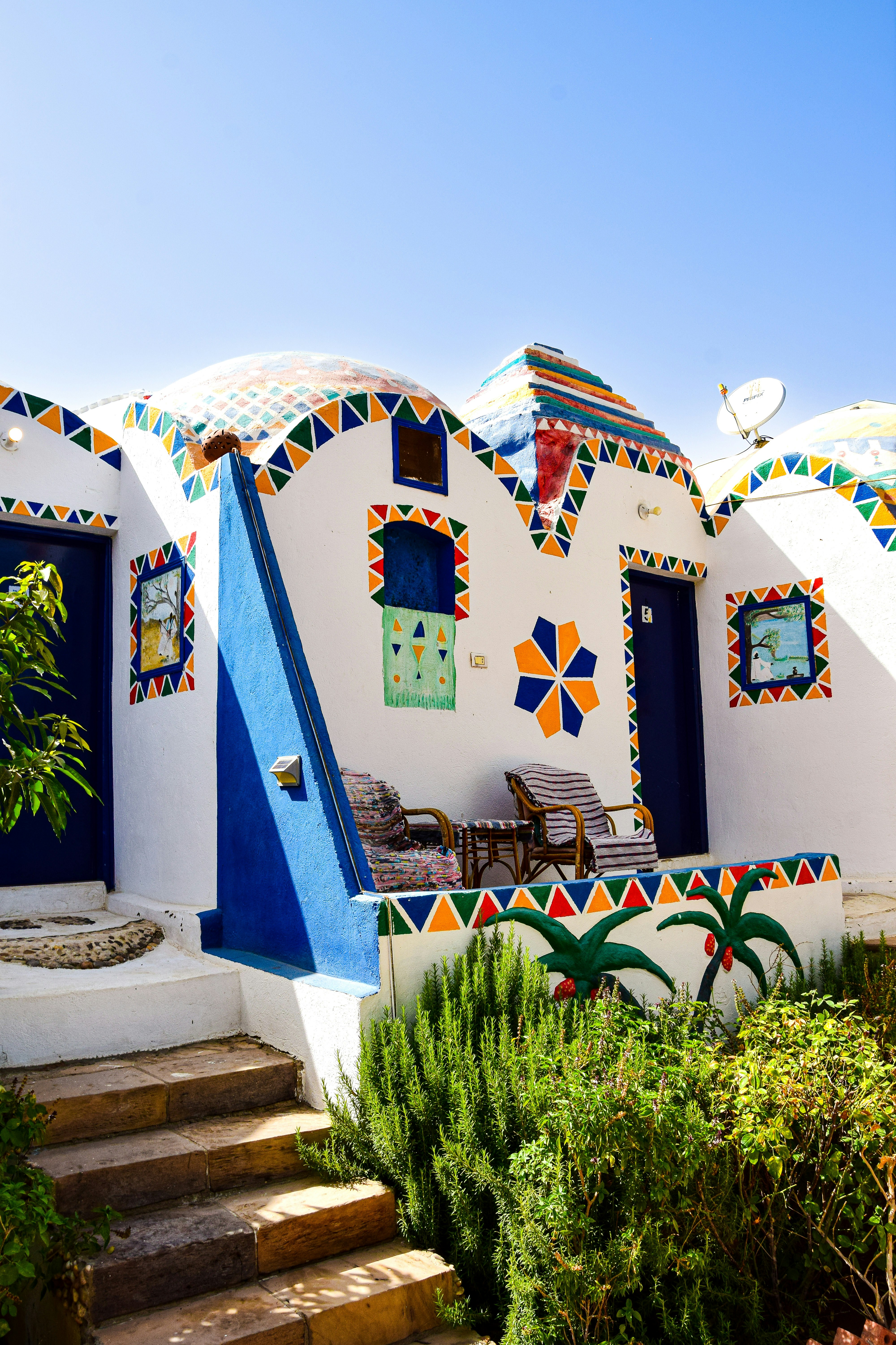 aswan huisjes kleur