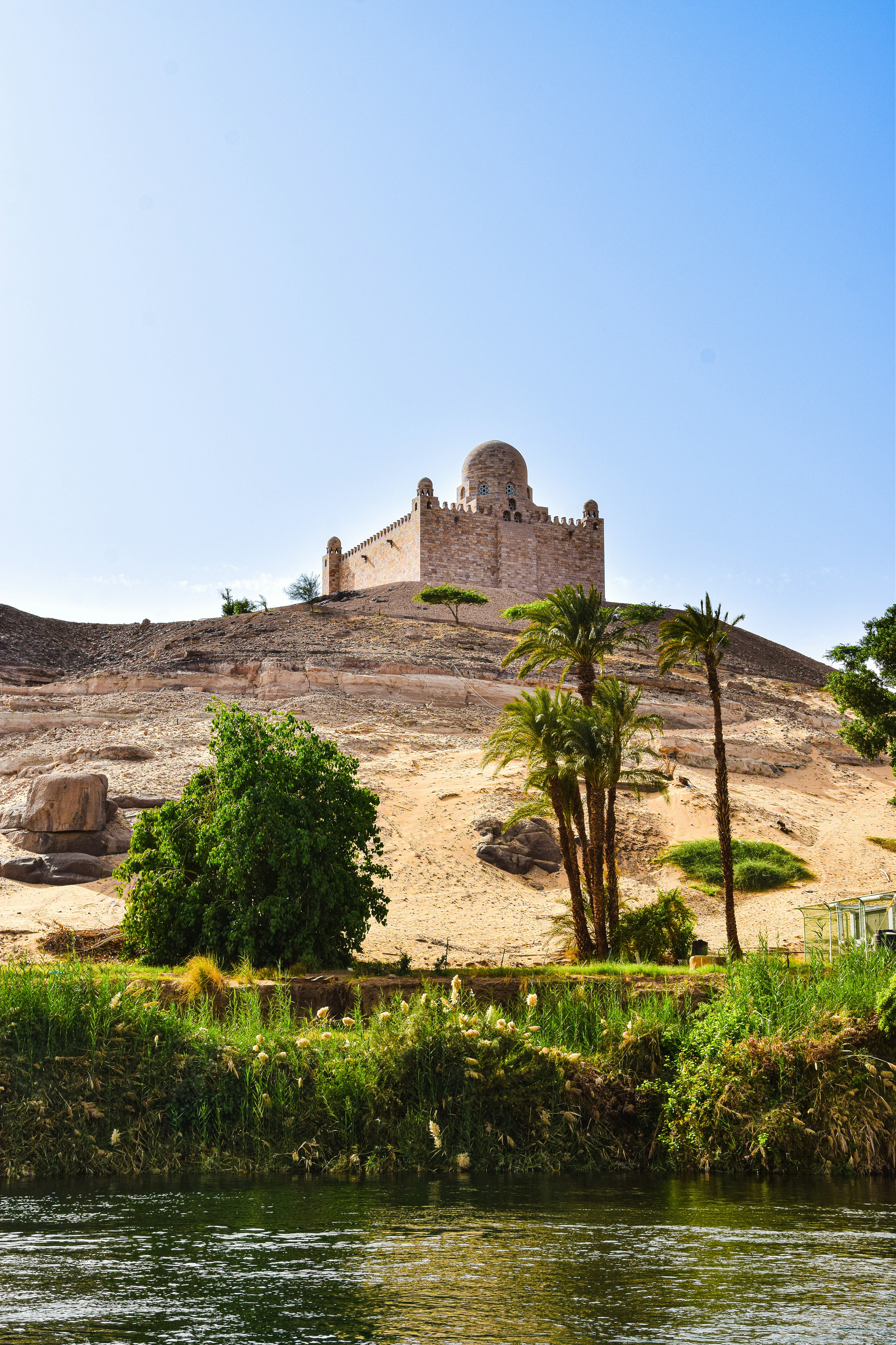 de nijl egypte aswan