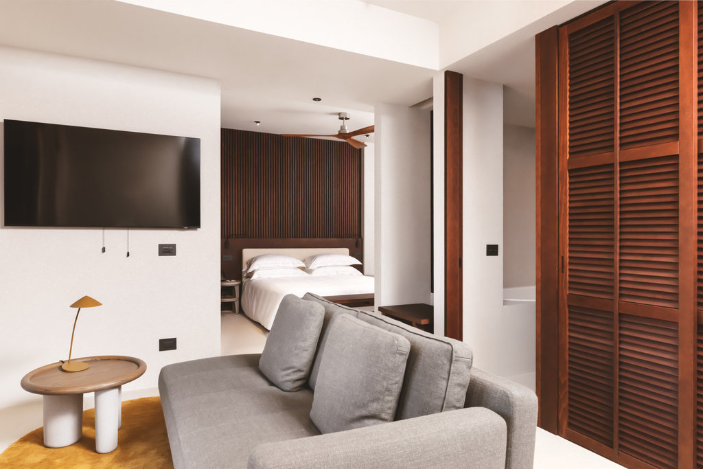 suite with terrace