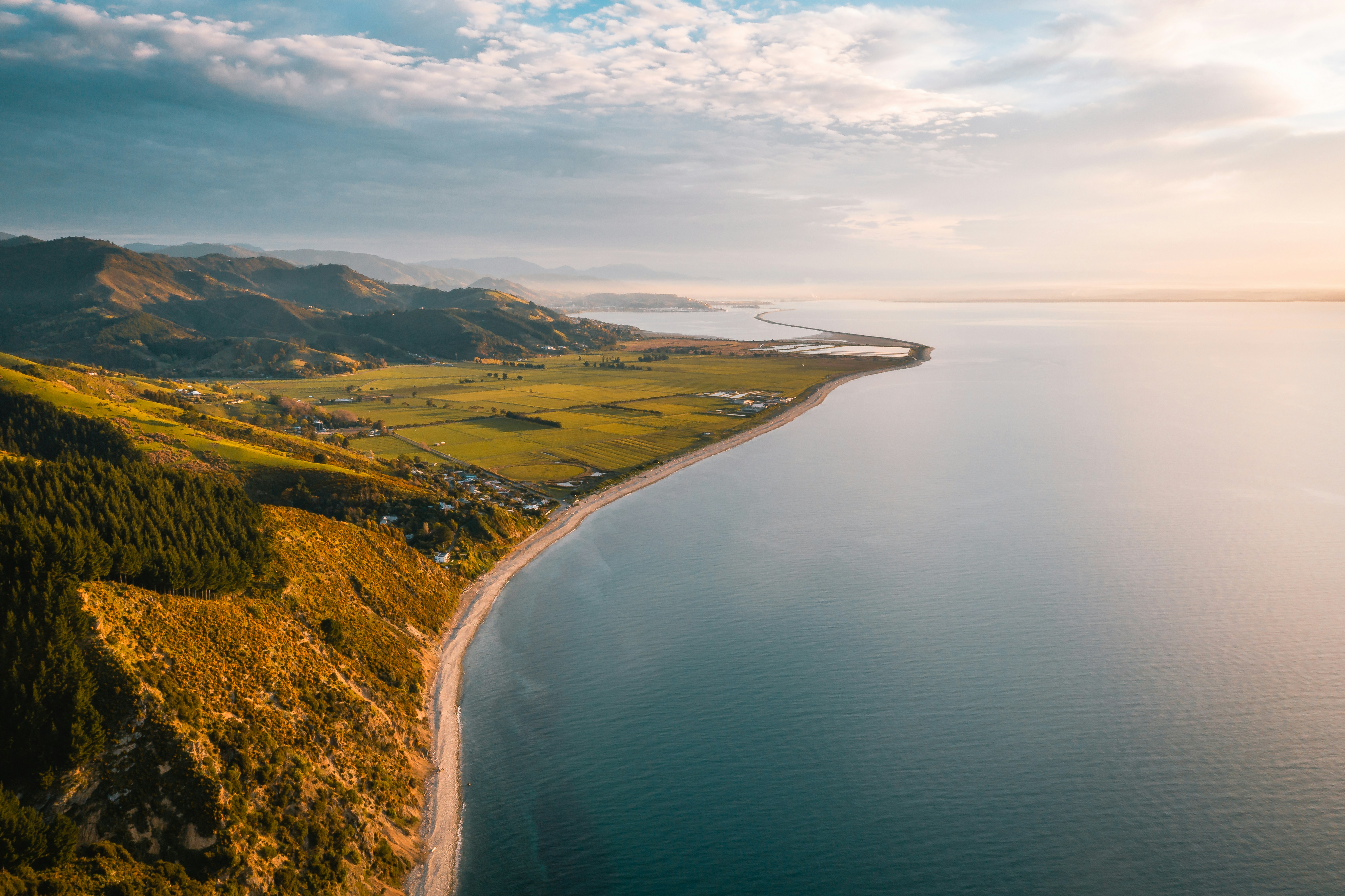 1 an amazing aerial view back towards nelson from glenduan