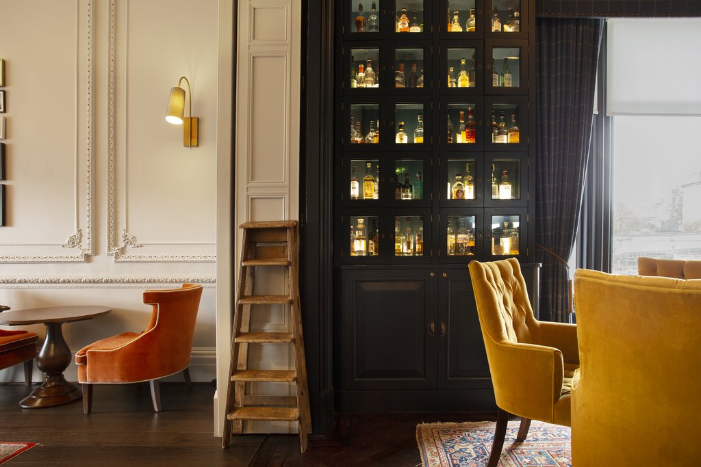 whiskey cabinet