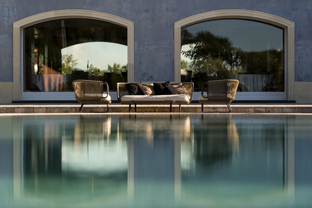 swimming pool chair detail