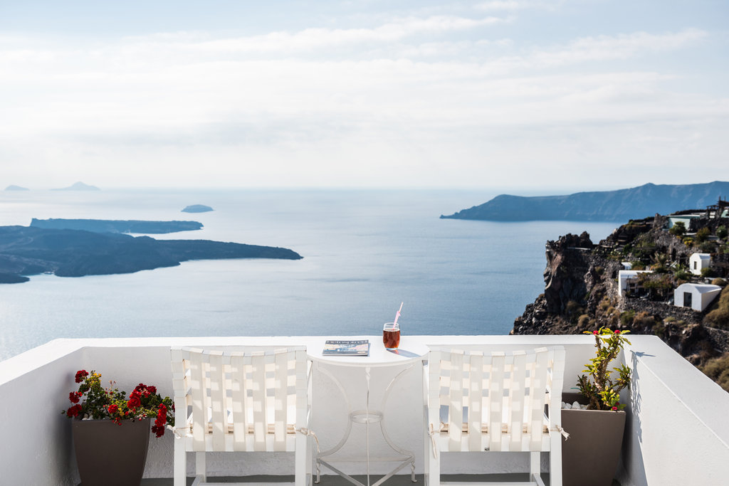 1 double room caldera view from terrace