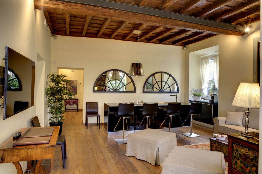 garden suite apartment bar