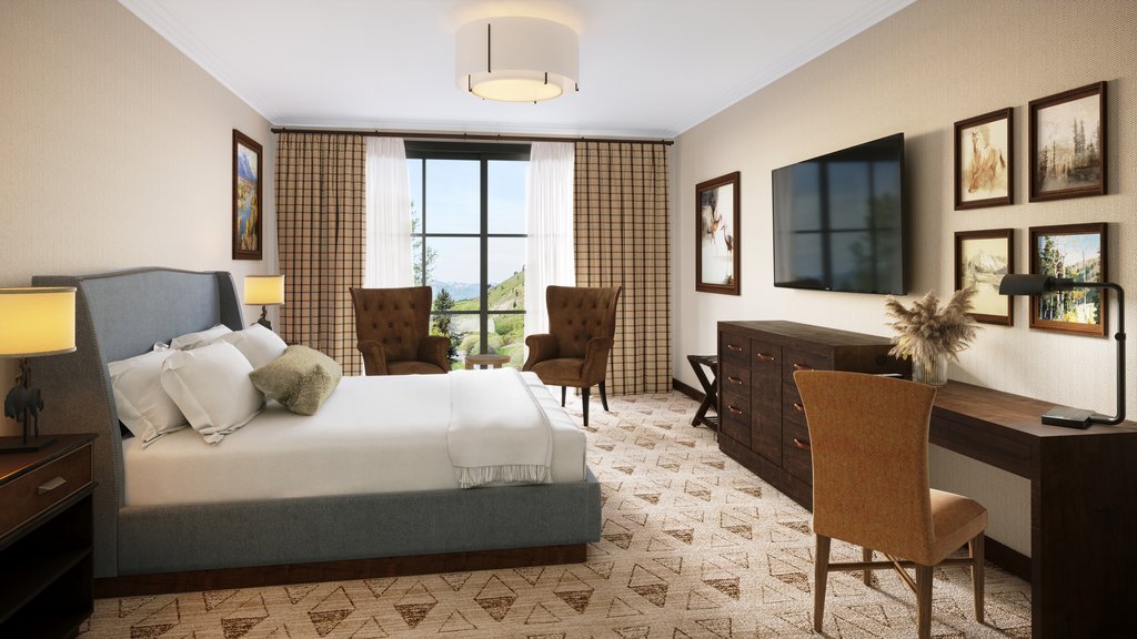 6king room