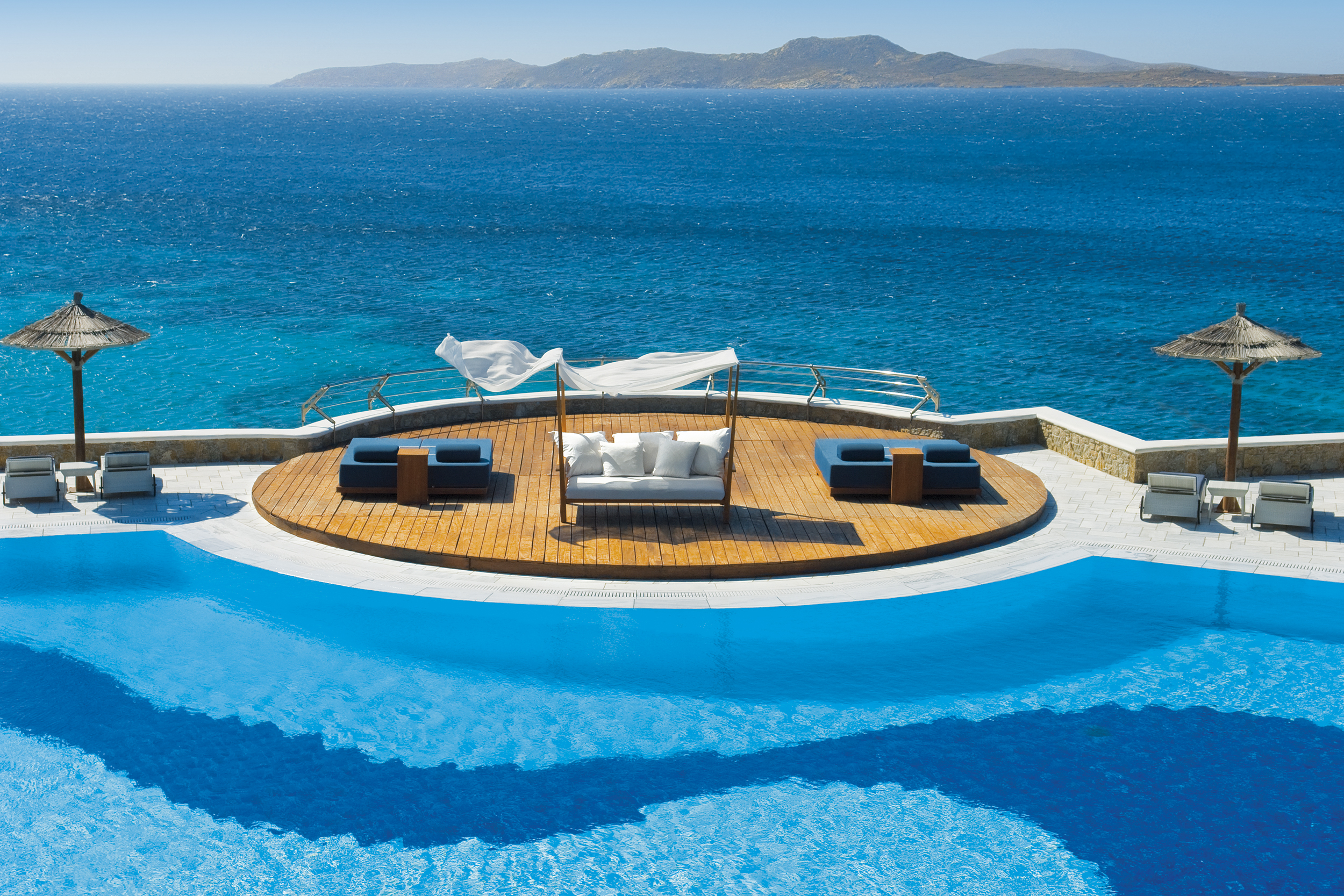 pool area day time
