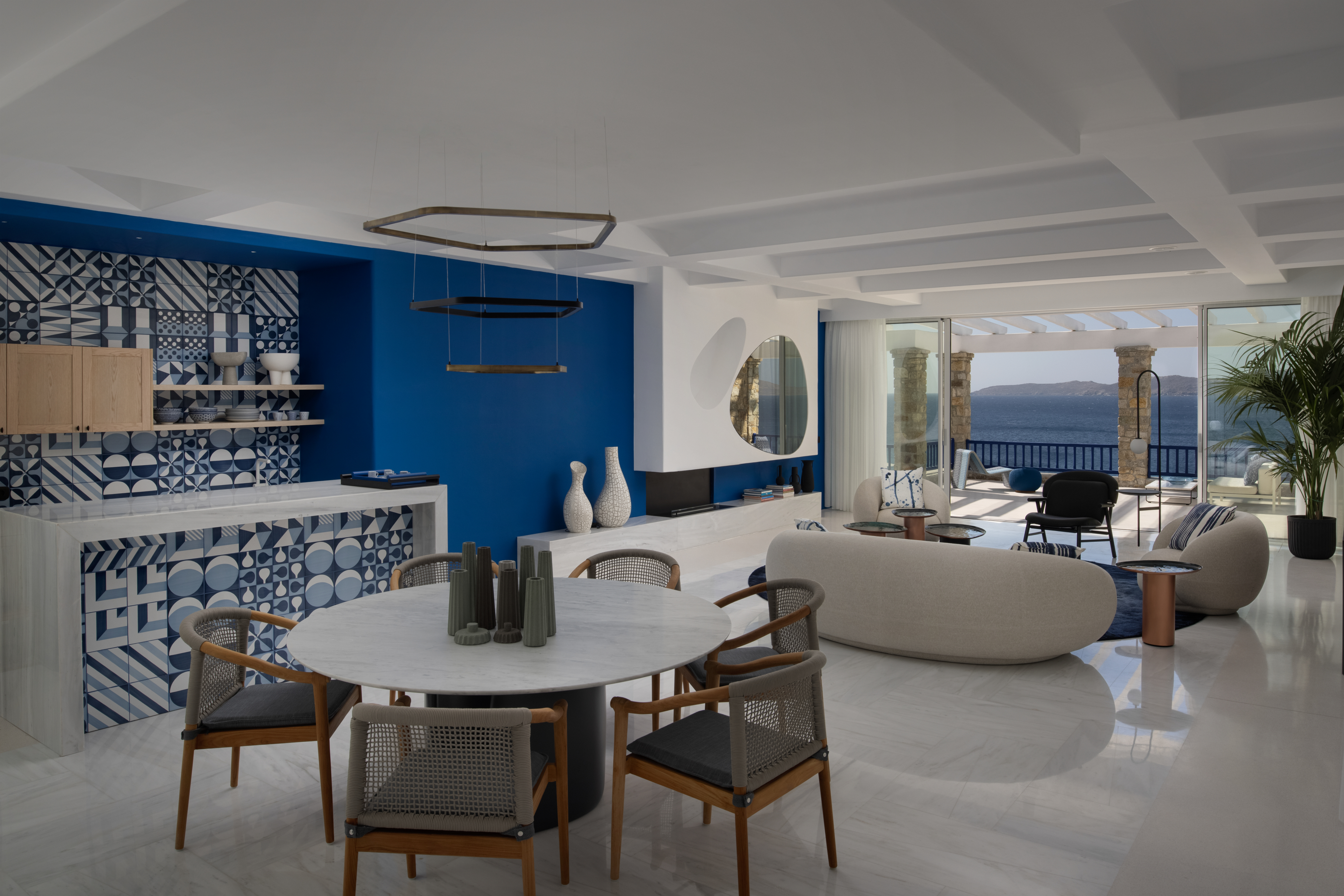 villa living room