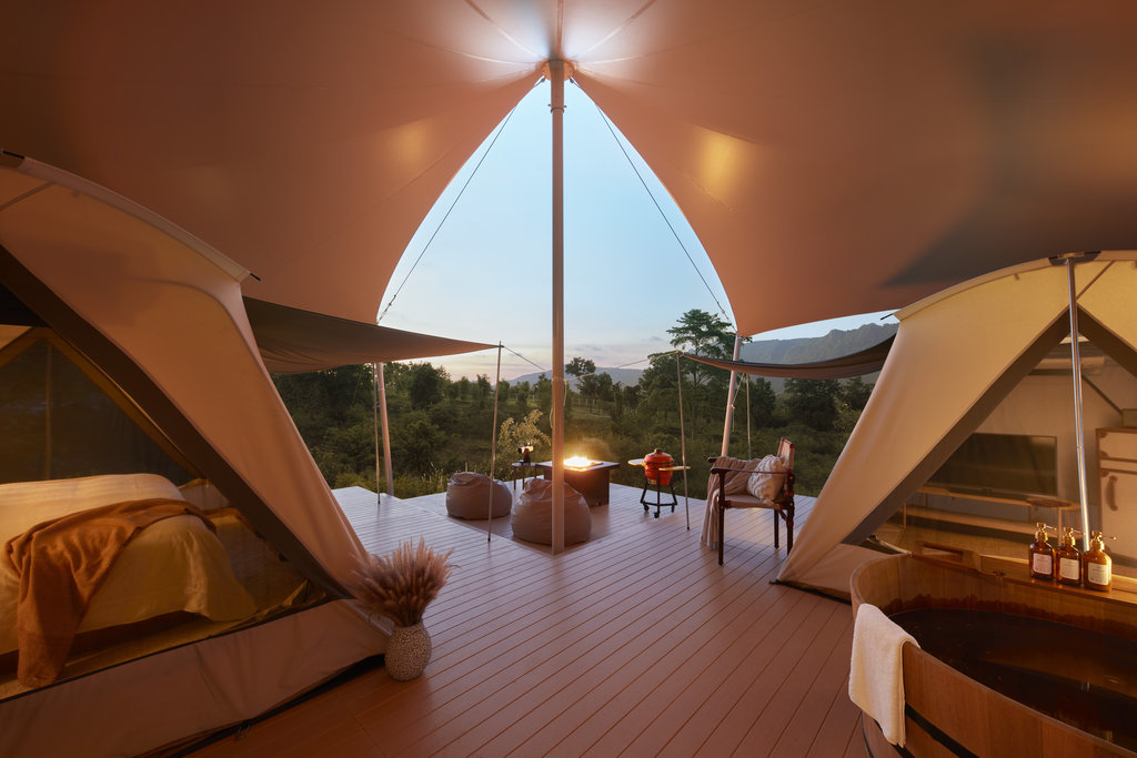 8 glamper tent