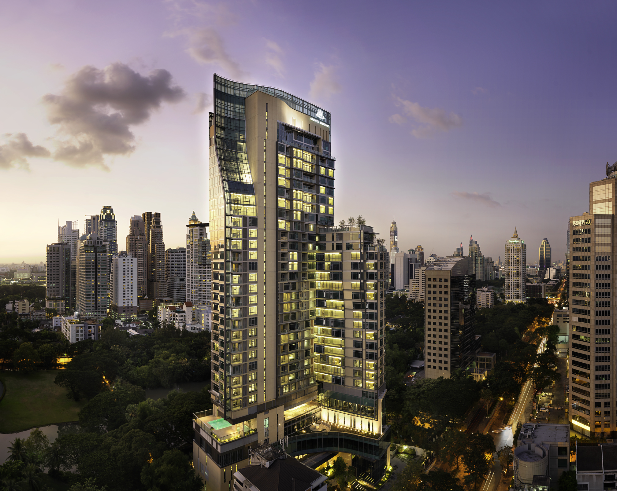 oriental residence bangkok exterior