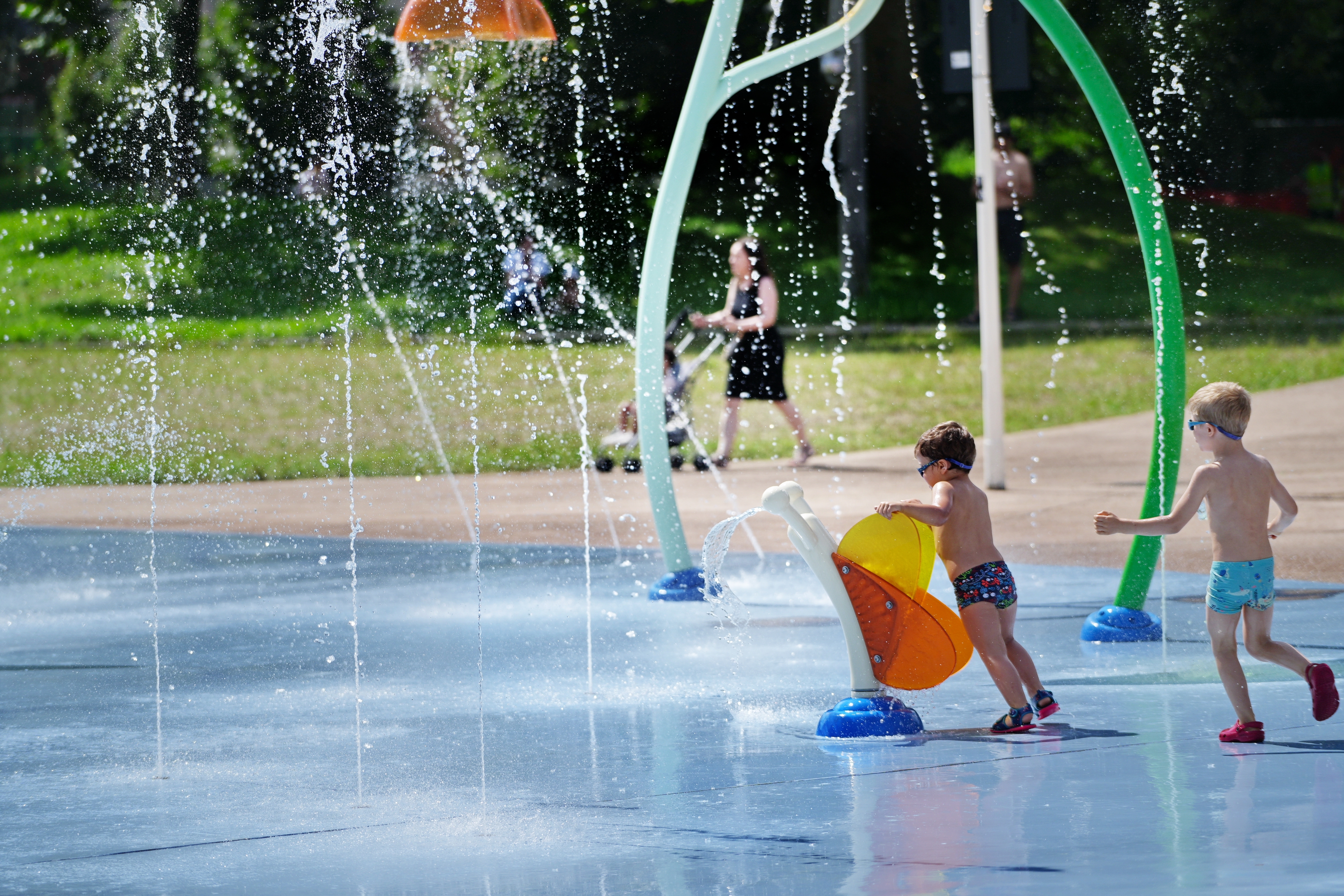 speeltuin kinderen water