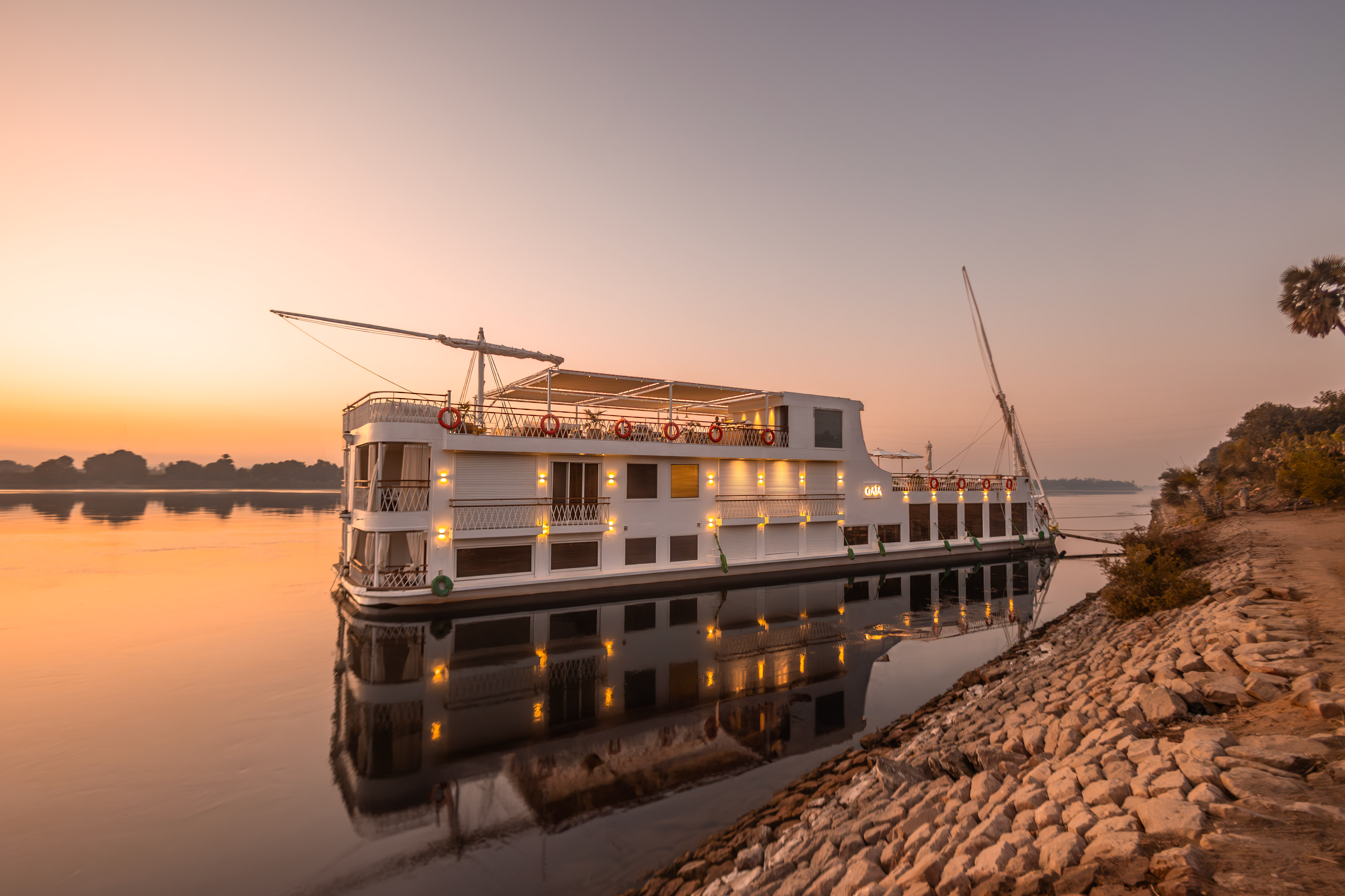 Caïro en Nijlcruise op de GAIA Dahabiya