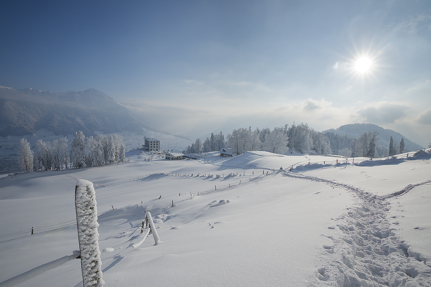 winter landschaft engelbergertal