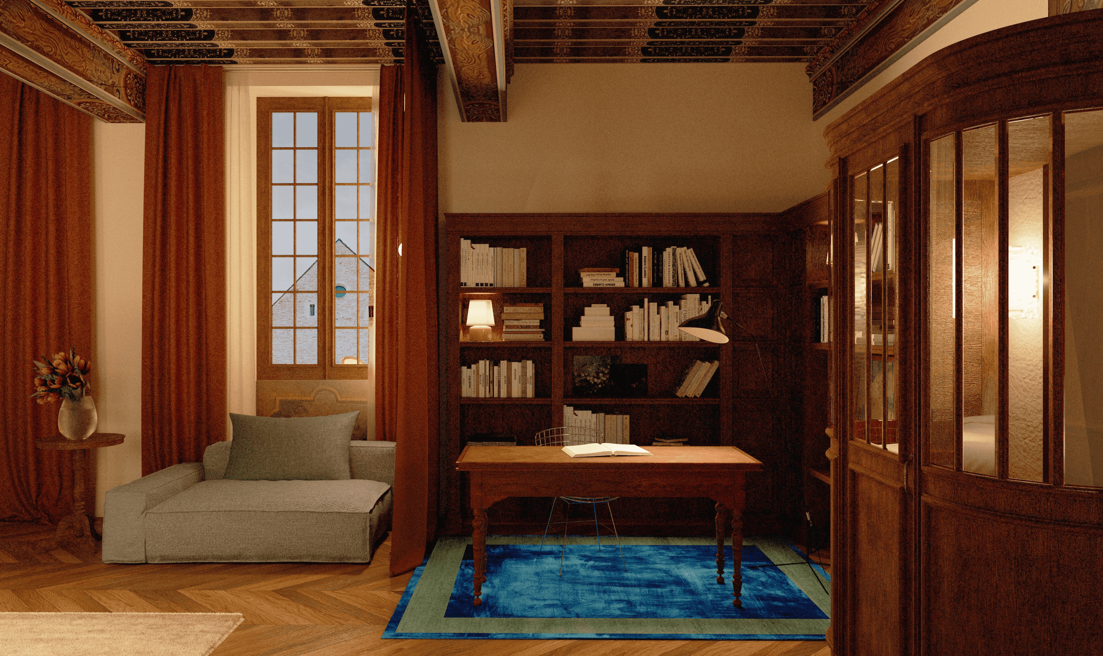 suite part vue face ext