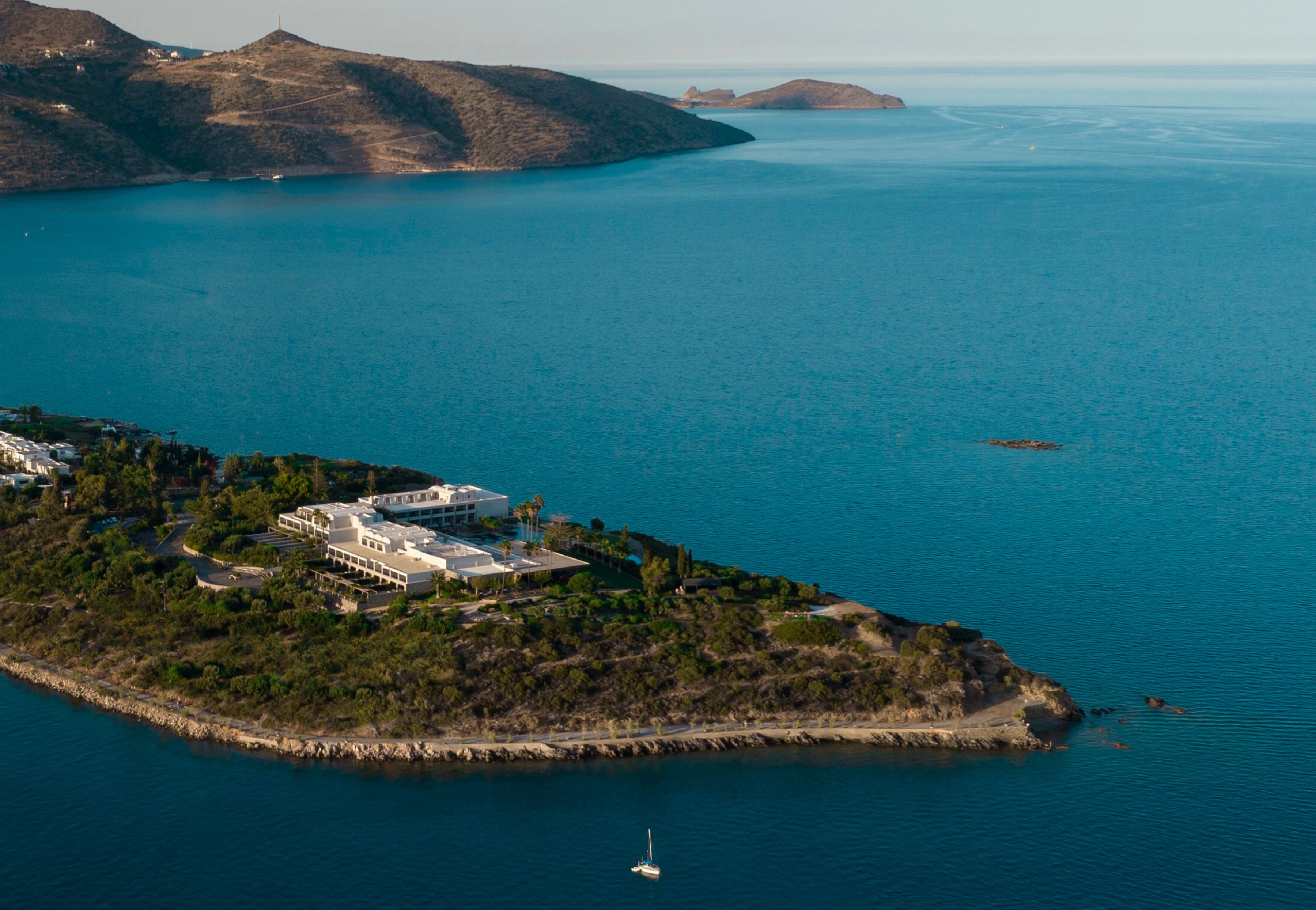 minos palace resort aerial