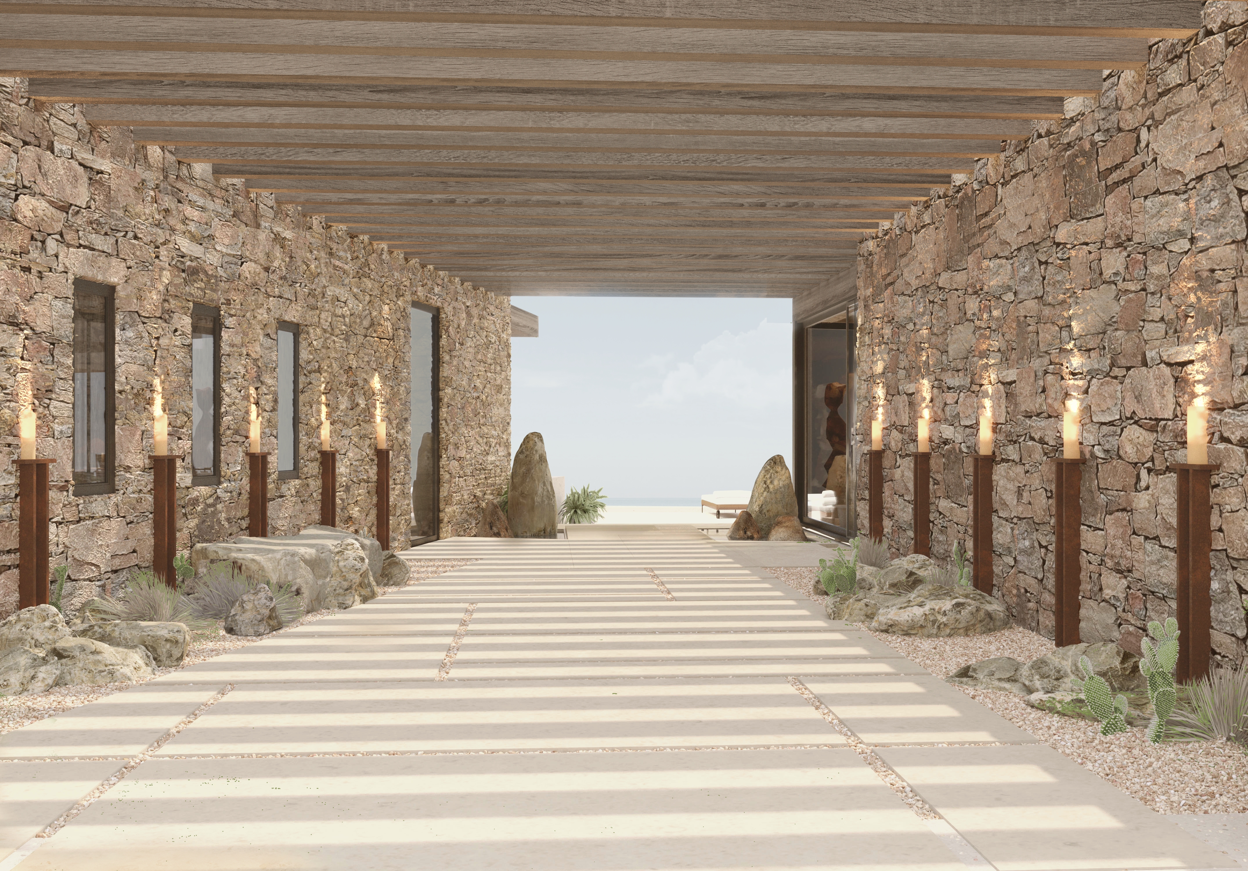 3 entrance corridor