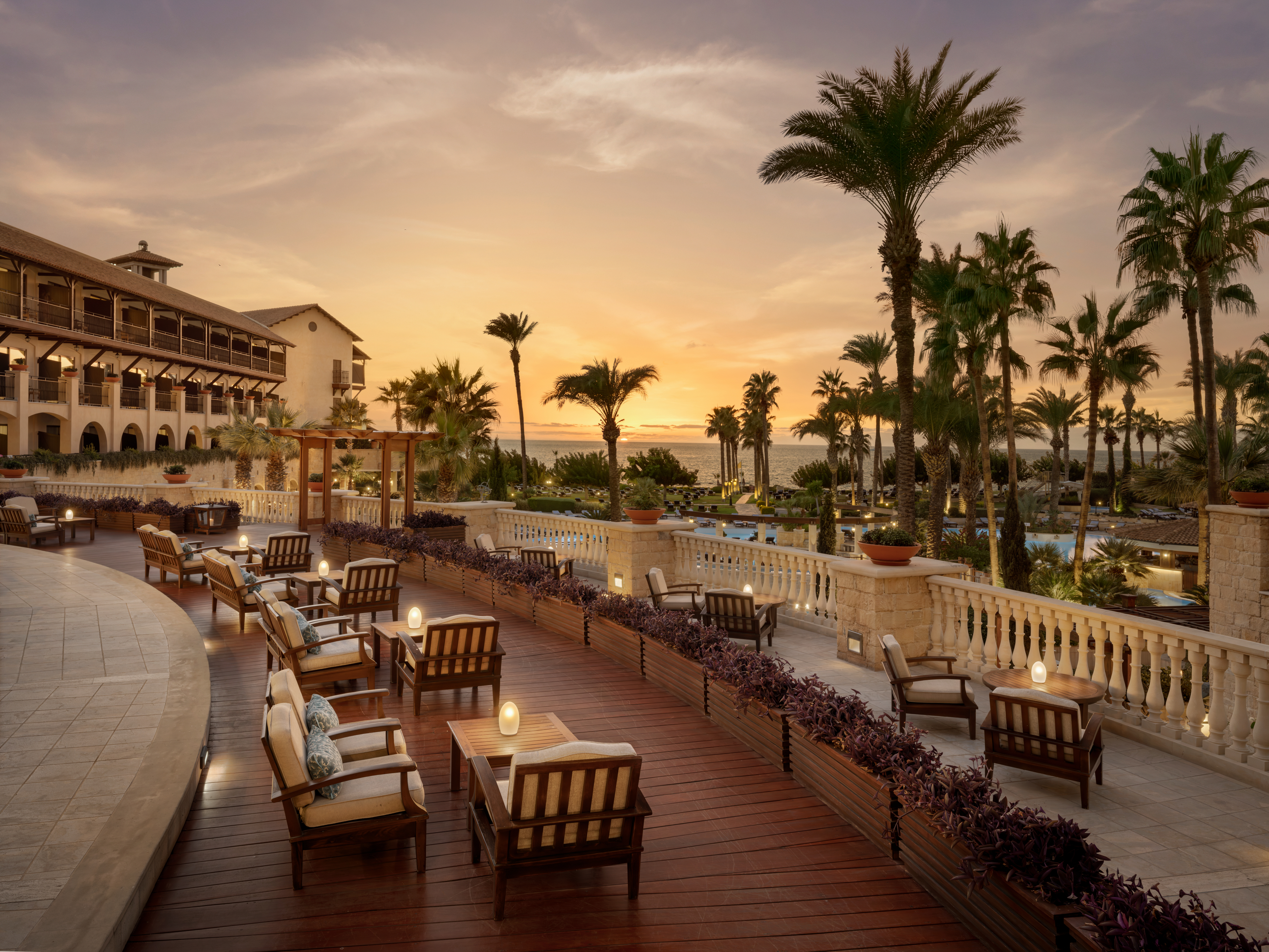 sunset terrace