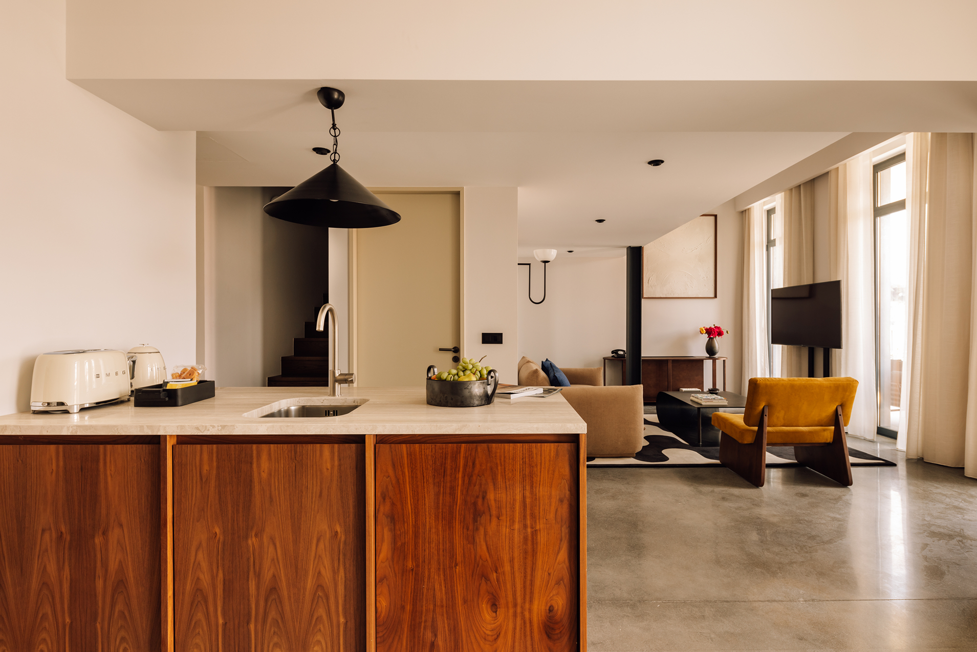 51 the rebello twobed duplex suite river living room fn2053
