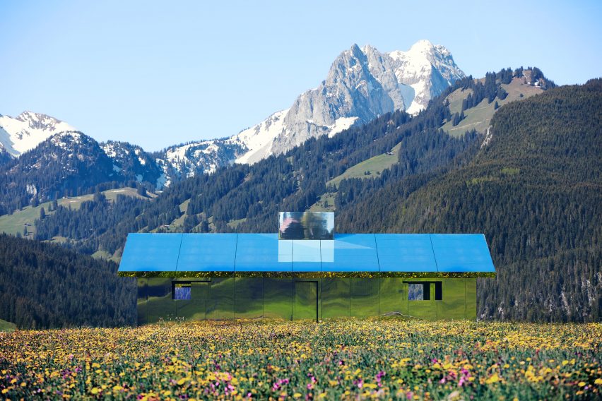 gstaad zwitserland spiegelhuis